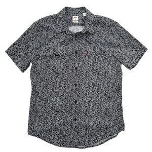 Levi's Black and White Men's Button Down Shirt